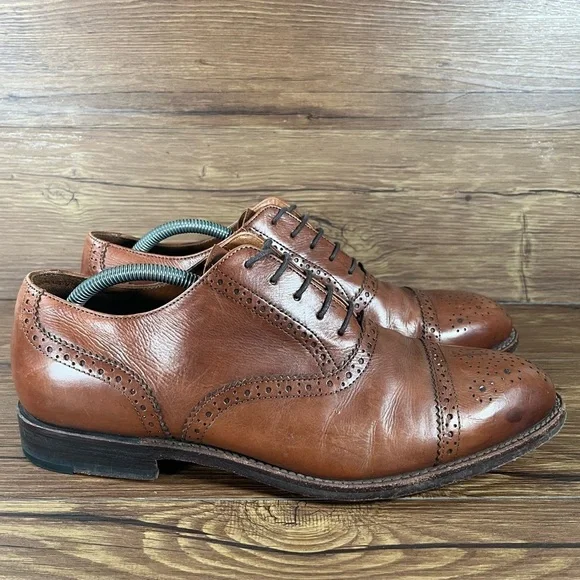 J. Crew | Shoes | J Crew Ludlow Brown Leather Cap Toe  display picture 2